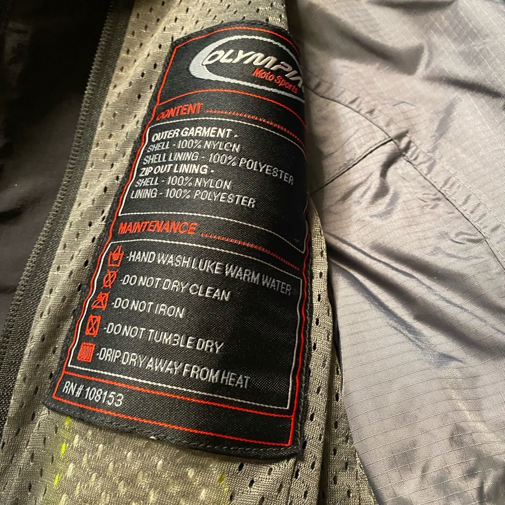 Olympia motorsports jacket - size xl - Picture 5 of 12